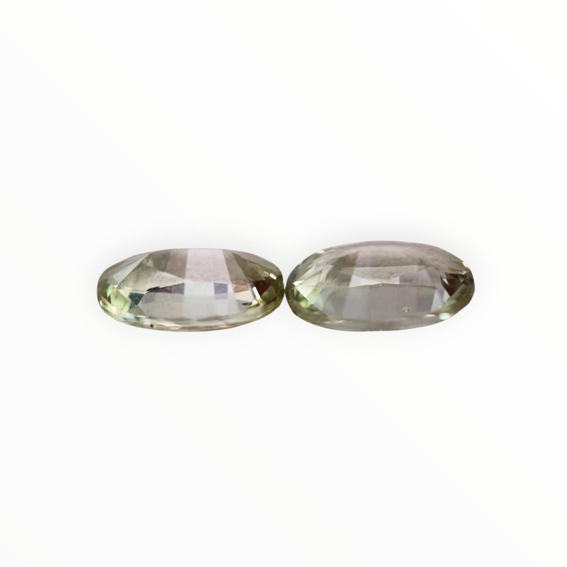 Natural Mint Green Sapphire Pair 1.80/1.79ct- (UH) - Baza Boutique