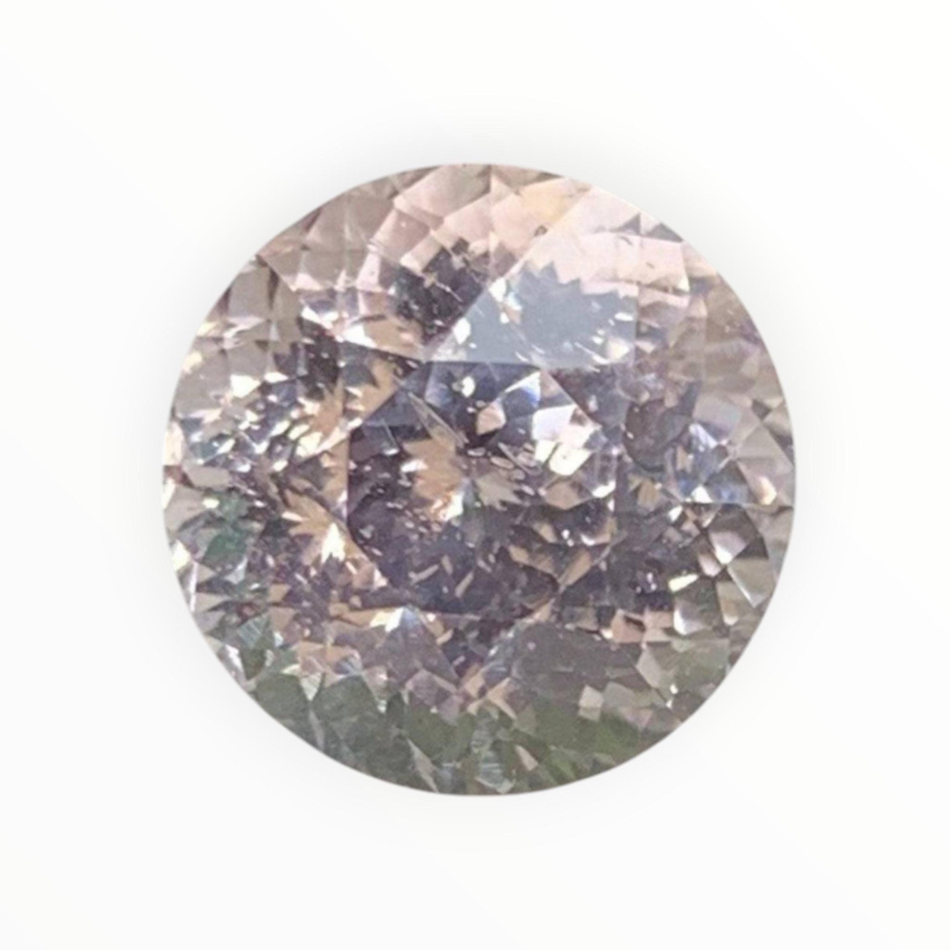 Natural Peach Sapphire 5.28ct - (UH) - Baza Boutique