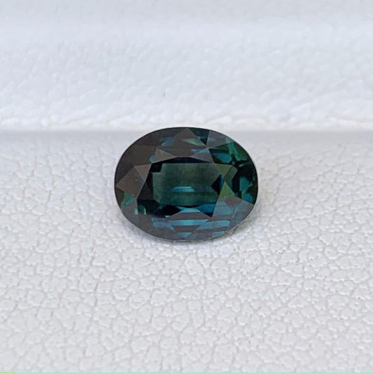 Natural Peacock Teal Sapphire 1.23ct - (UH)