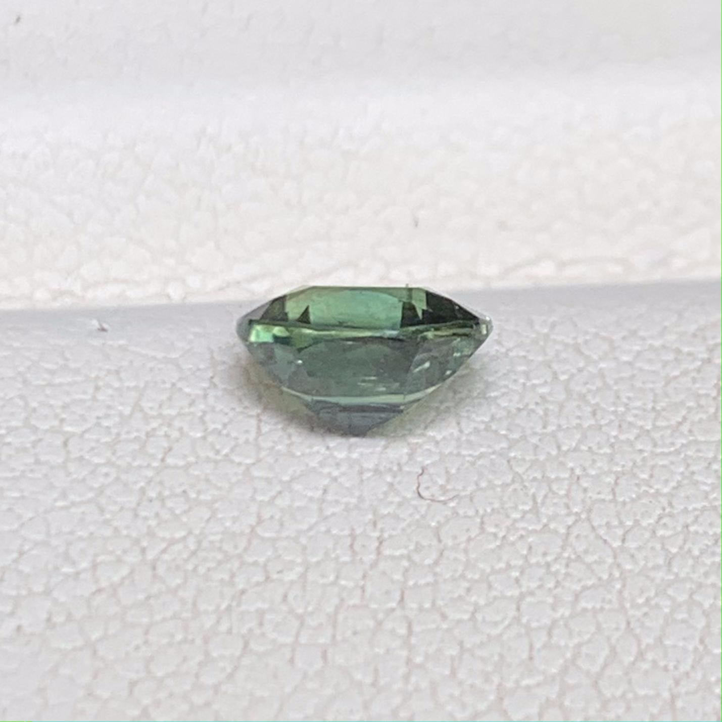 Natural Peacock Teal Sapphire 1.06ct - (UH) - Baza Boutique