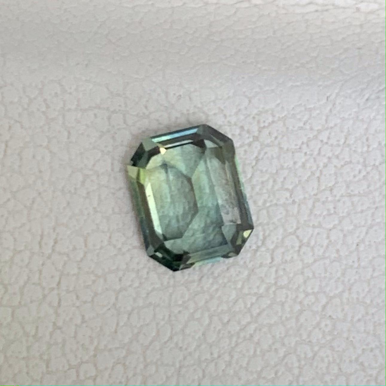 Natural Teal Sapphire 1.06ct - (UH) - Baza Boutique