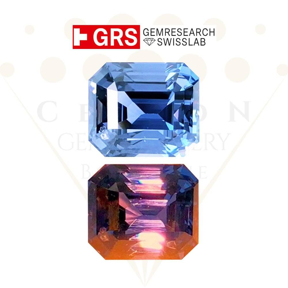 Natural Cobalt Spinel (GRS Certified) 5.21ct - (UH) - Baza Boutique