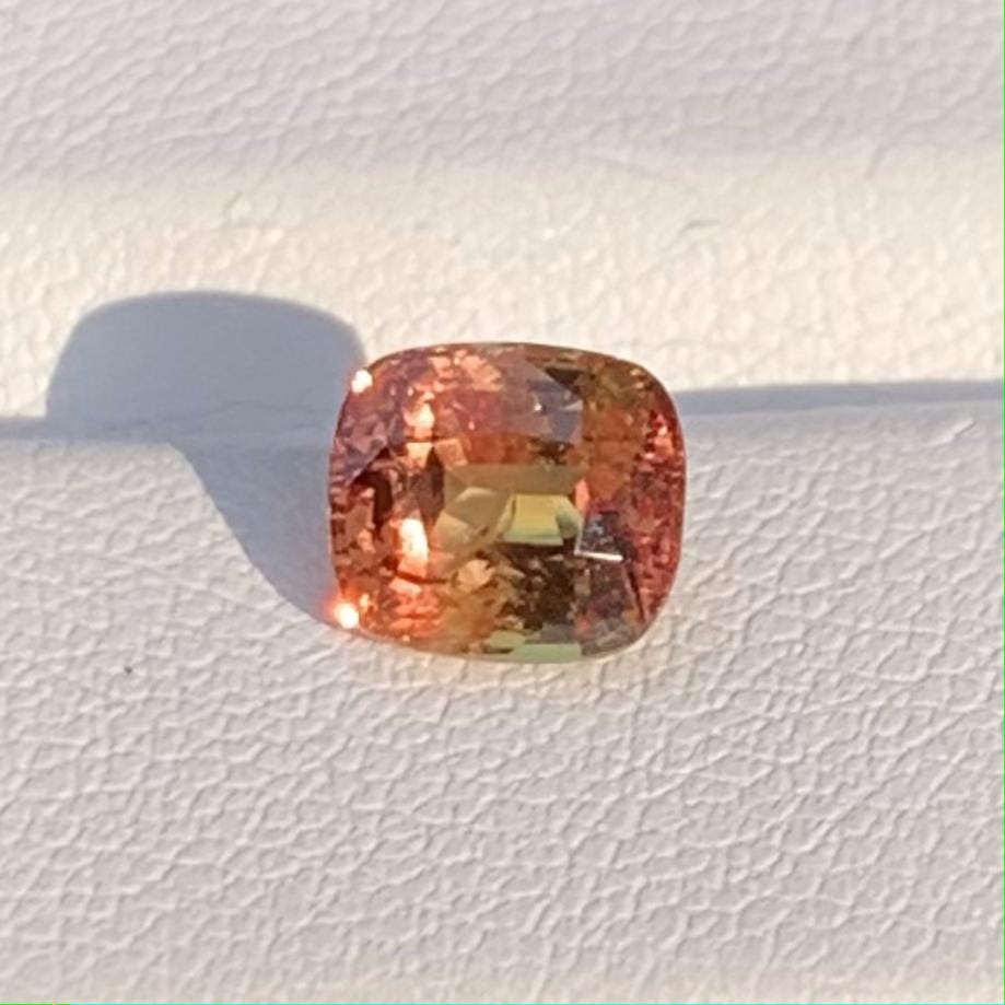 Natural Orangish Padparadscha Sapphire 2.17ct - (UH)