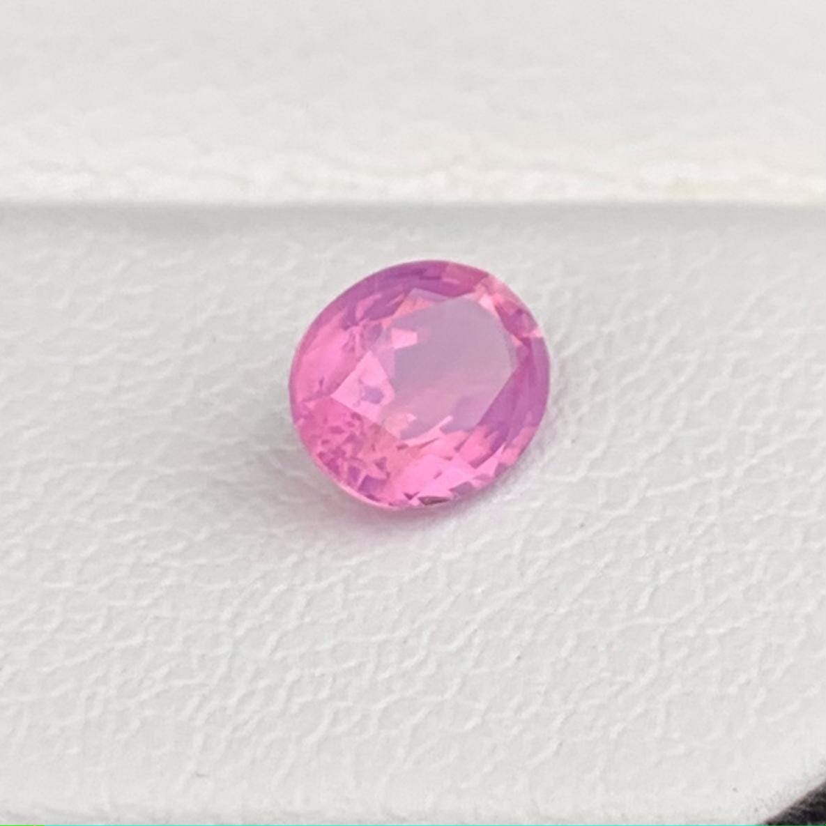 Natural Milky Padparadscha Sapphire 0.83ct - (UH) - Baza Boutique