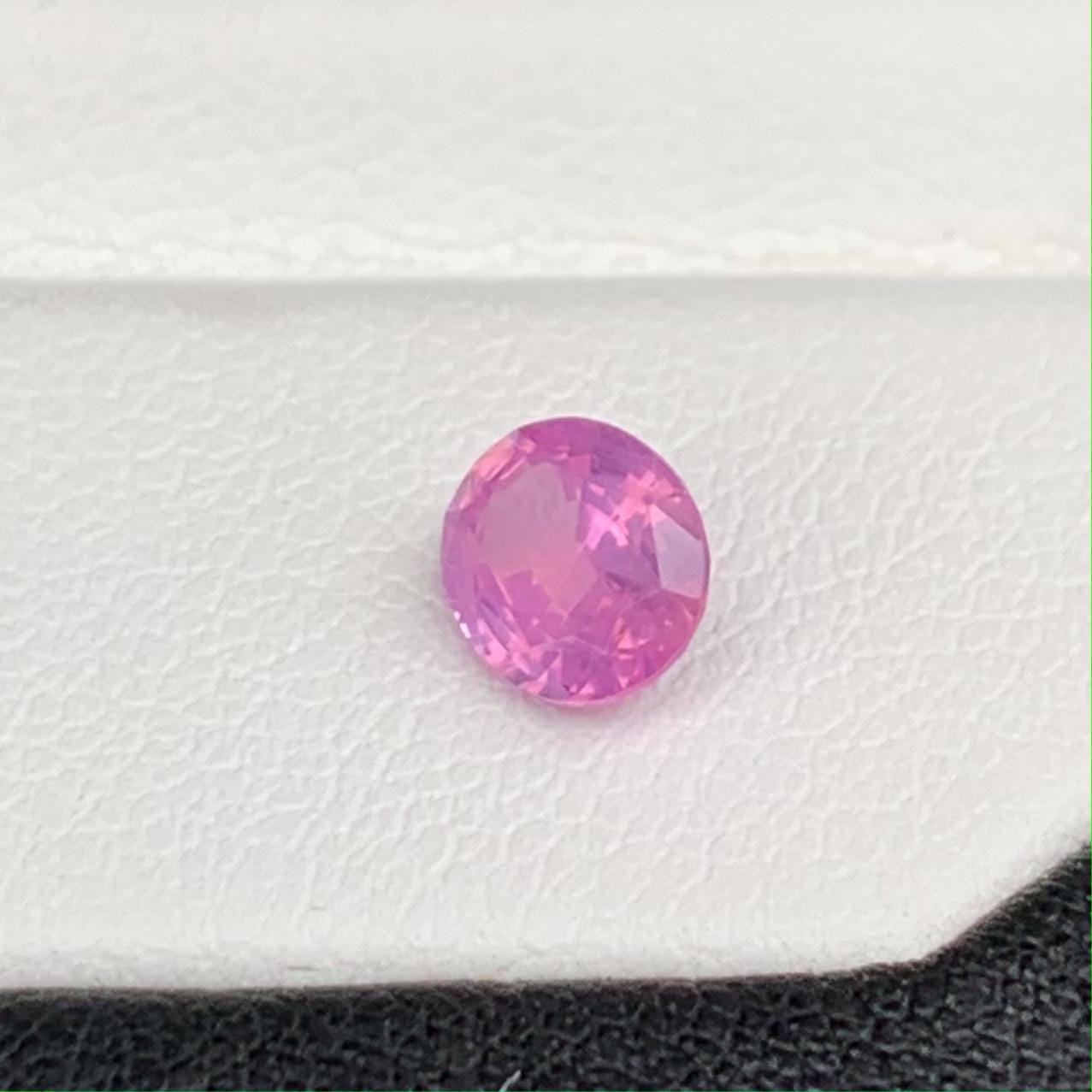 Natural Milky Padparadscha Sapphire 0.83ct - (UH) - Baza Boutique