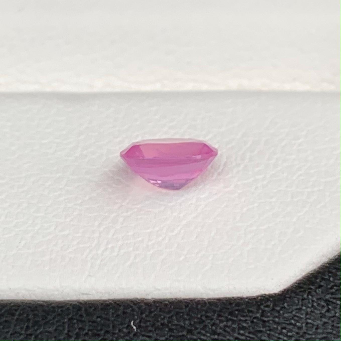 Natural Milky Padparadscha Sapphire 0.83ct - (UH) - Baza Boutique
