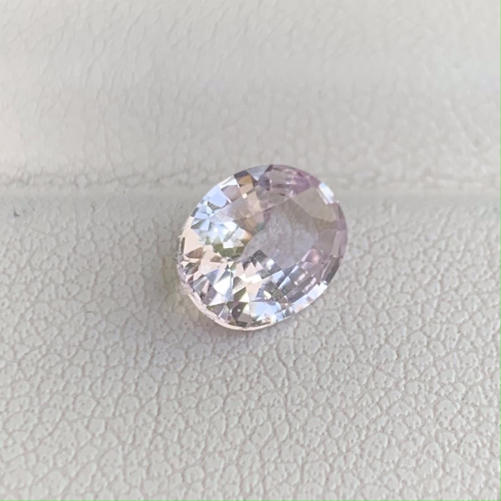 Natural Peach Sapphire 1.48ct (UH) - Baza Boutique