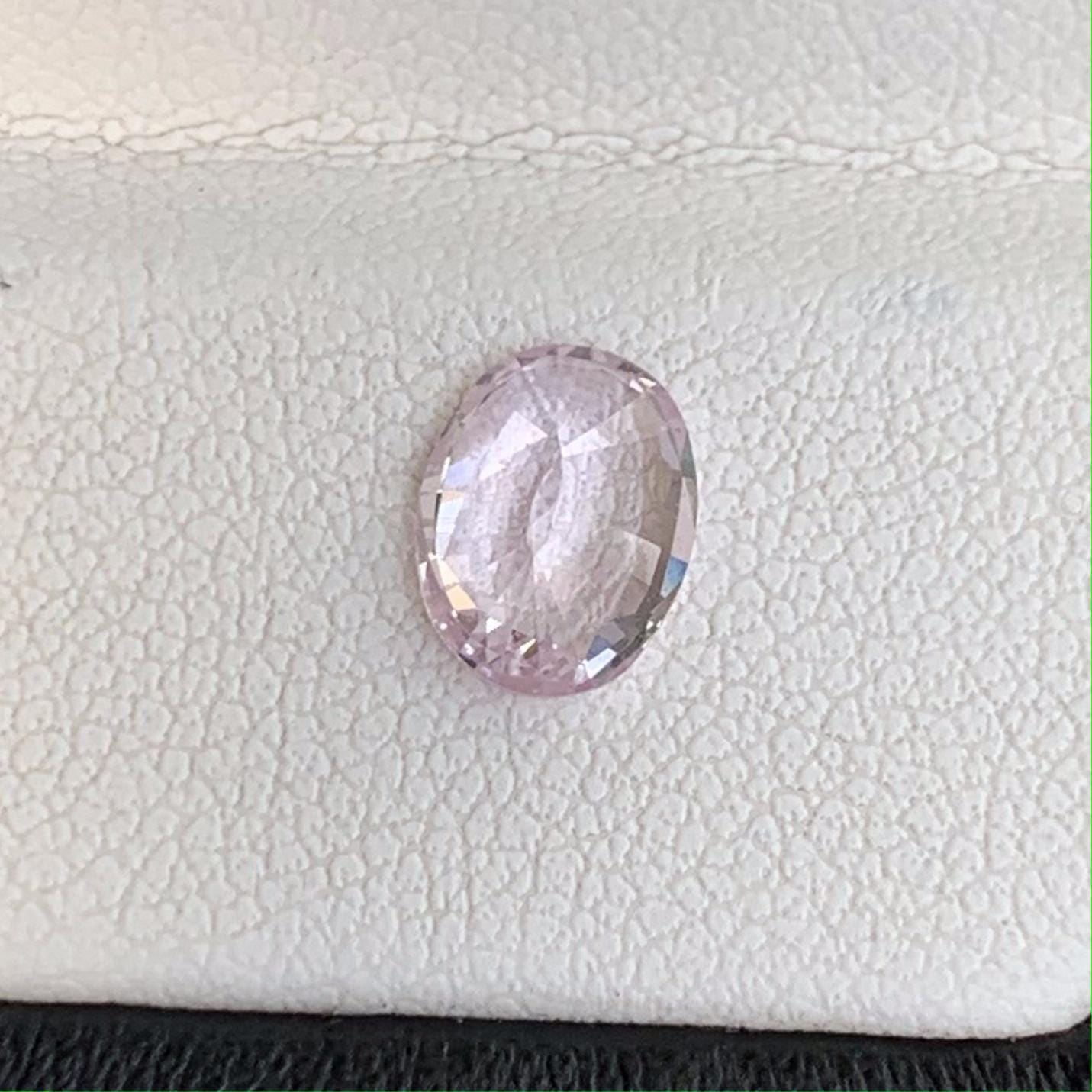 Natural Peach Sapphire 1.48ct (UH) - Baza Boutique
