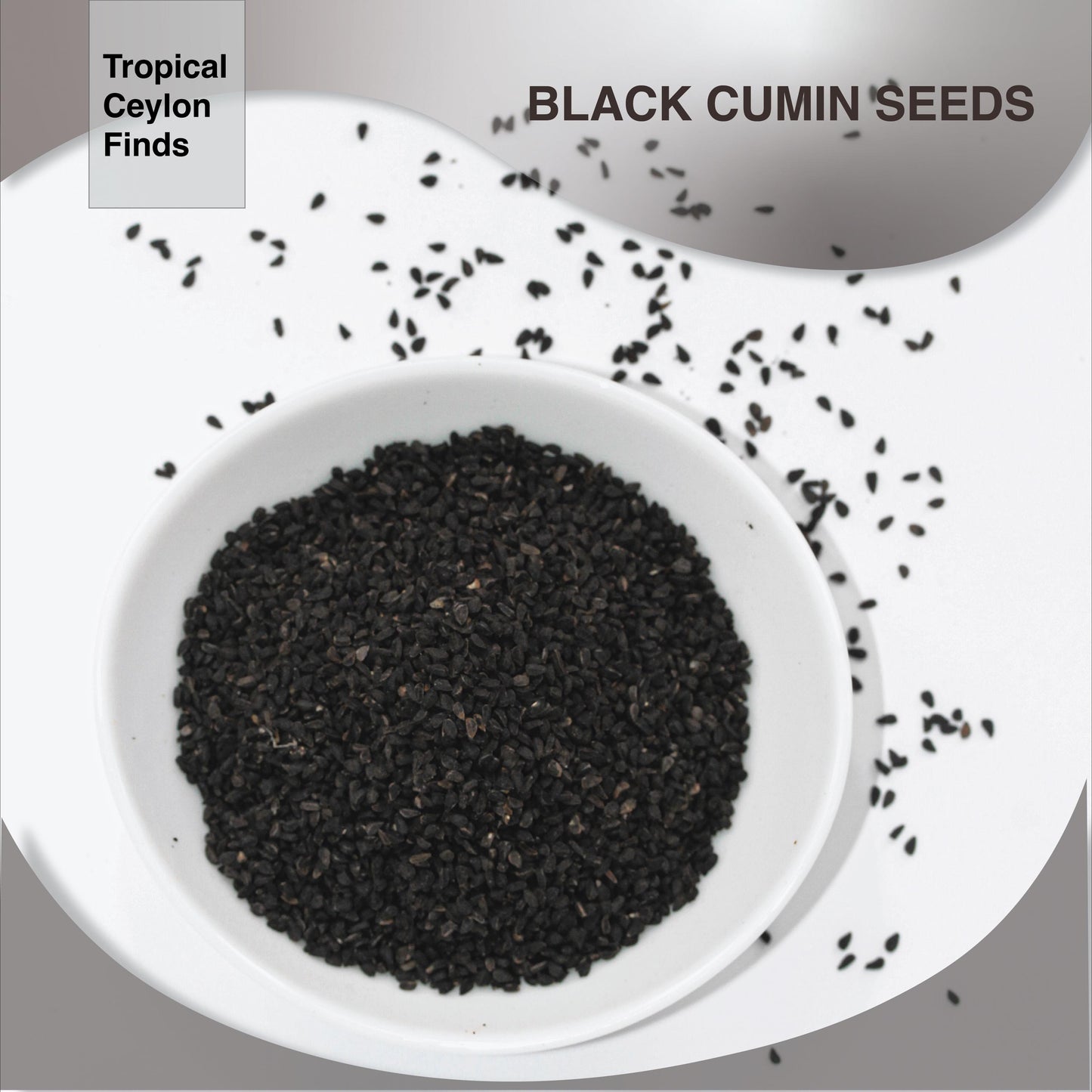 Organic Black Cumin Seed (Kaluduru) - Baza Boutique