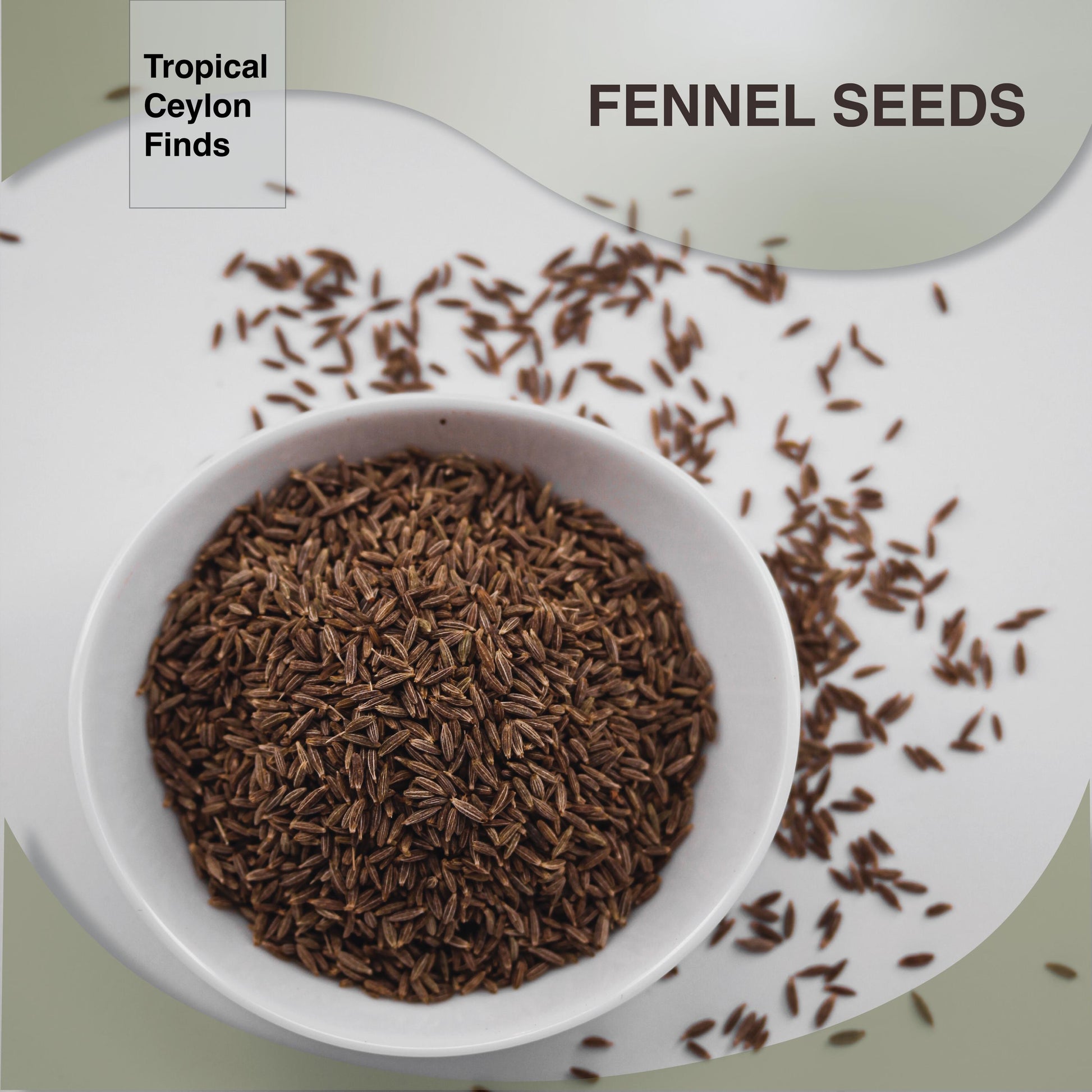 Organic Fennel Seeds - Baza Boutique