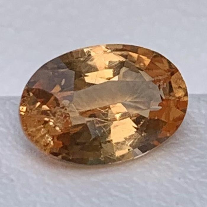 Apricot Peach Sapphire 1.32ct (H) - Baza Boutique