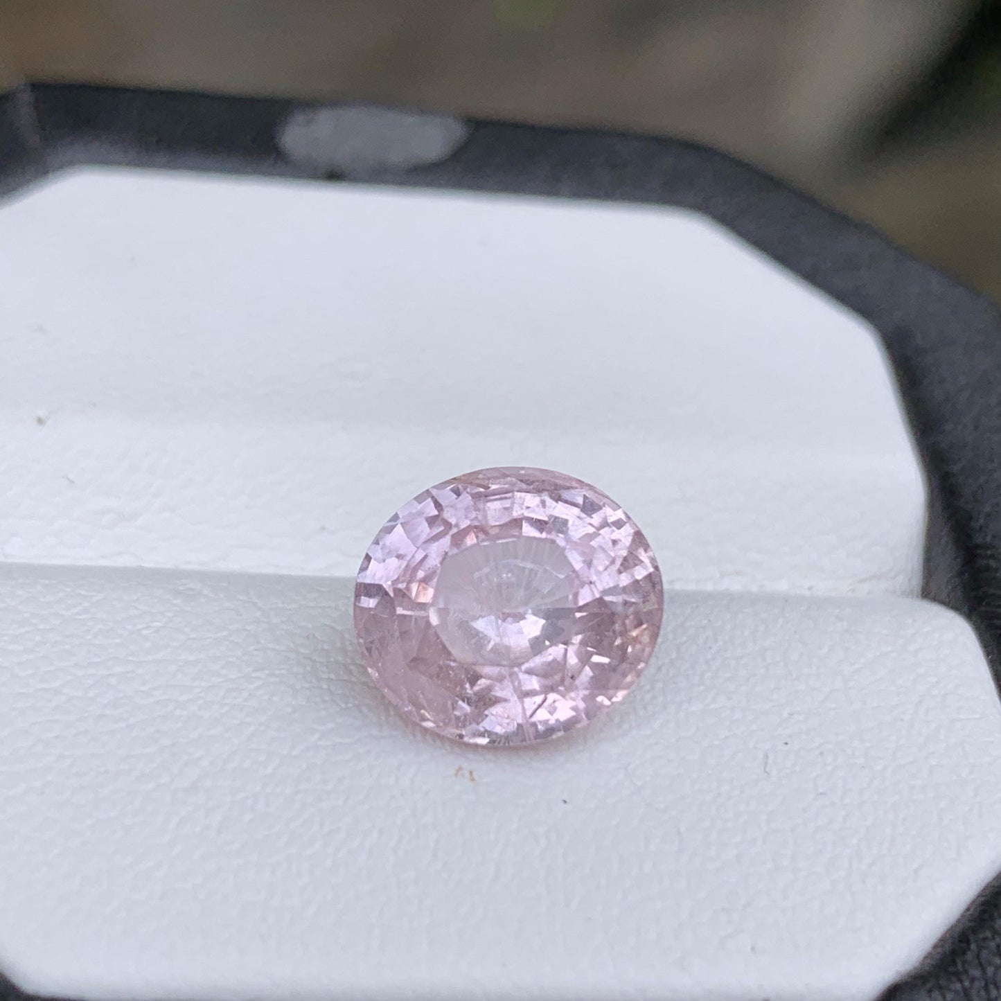 Natural Peach Sapphire 4.79ct (UH) - Baza Boutique