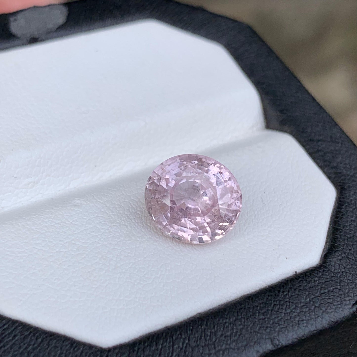 Natural Peach Sapphire 4.79ct (UH) - Baza Boutique