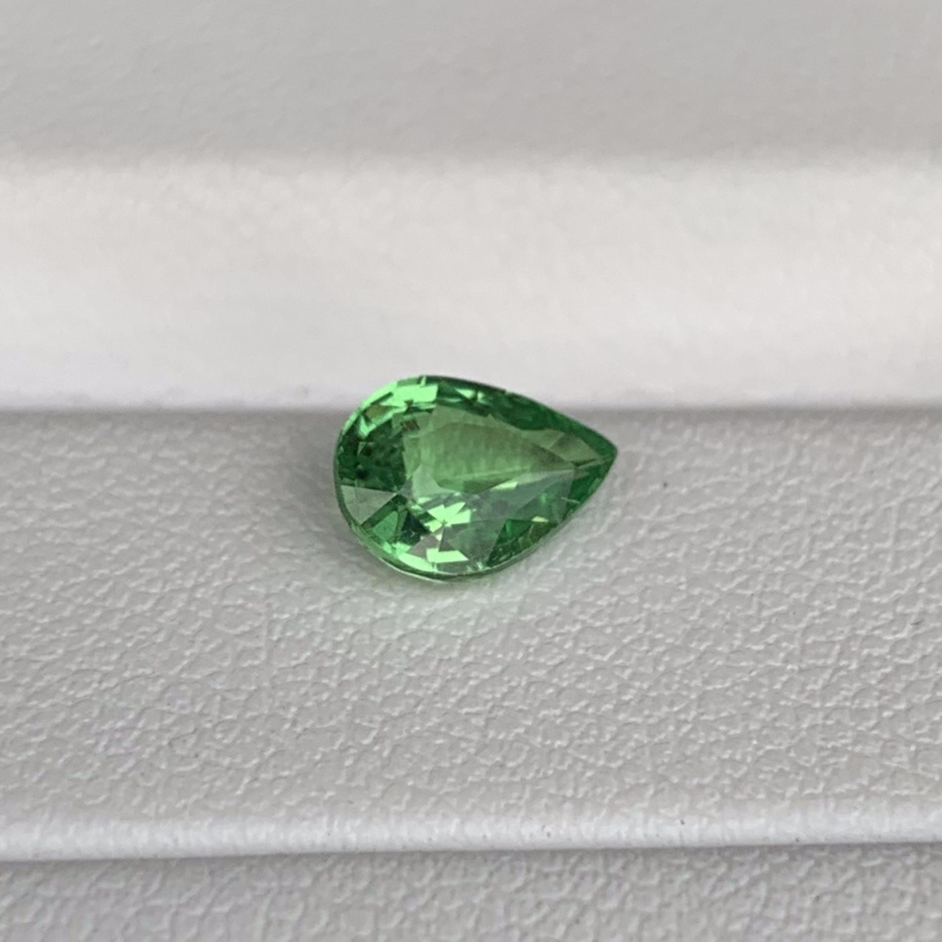 Natural Tsavorite Garnet 1.01ct (UH) - Baza Boutique