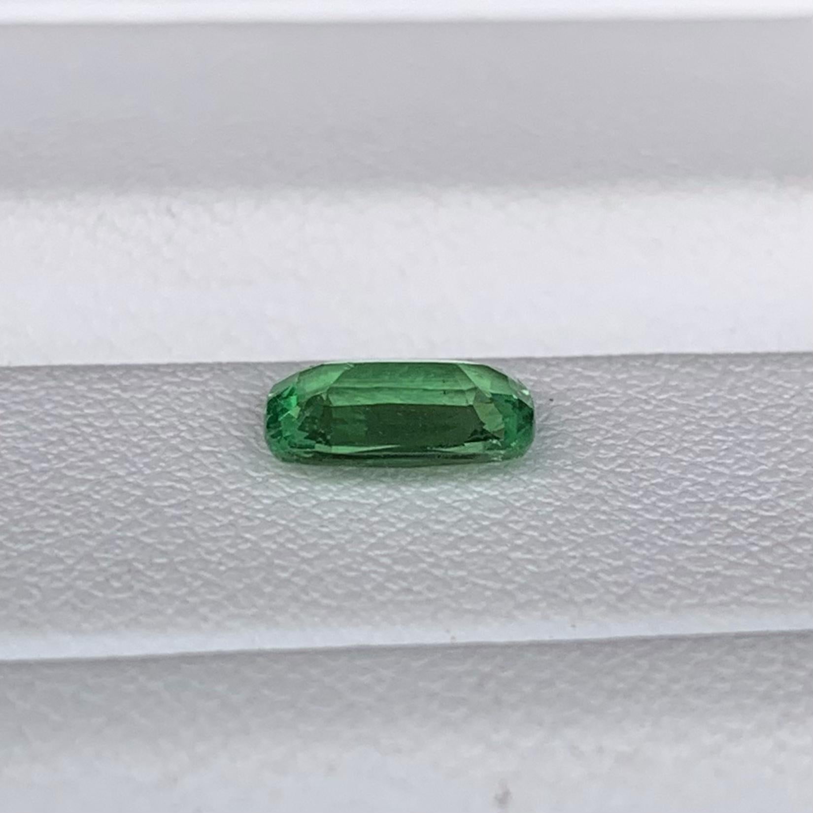 Natural Tsavorite Garnet 1.03ct (UH) - Baza Boutique