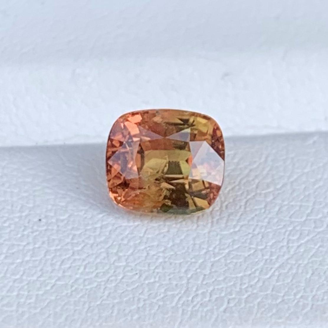 Natural Orangish Padparadscha Sapphire 2.17ct - (UH)