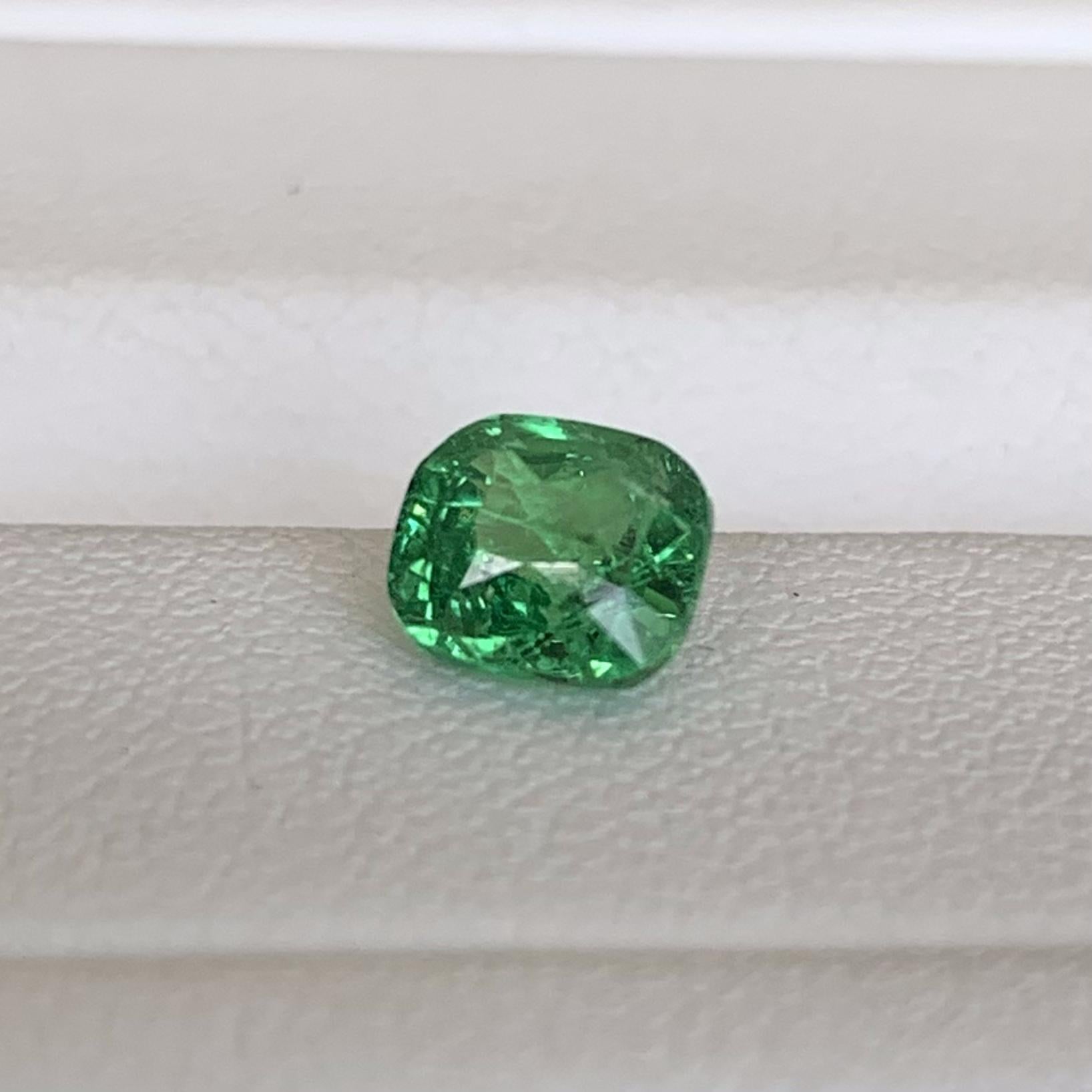 Natural Tsavorite Garnet 1.02ct (UH) - Baza Boutique