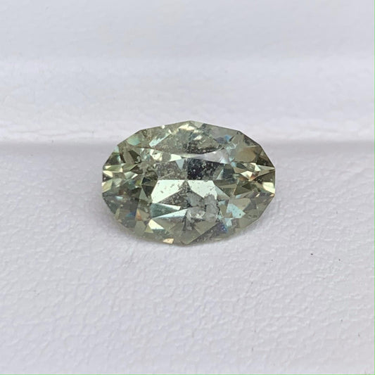 Mint Green Sapphire 3.16ct (UH) - Baza Boutique