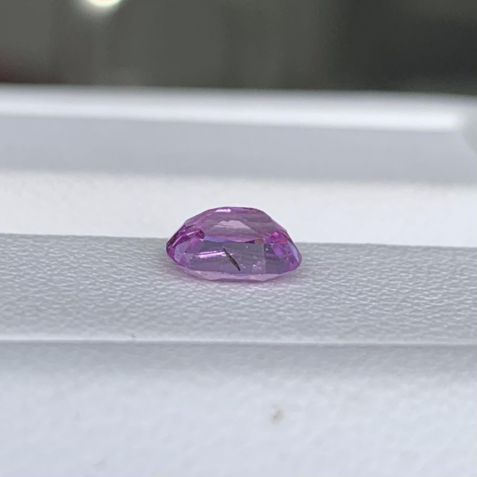 Violet Sapphire 0.88ct - (UH) - Baza Boutique