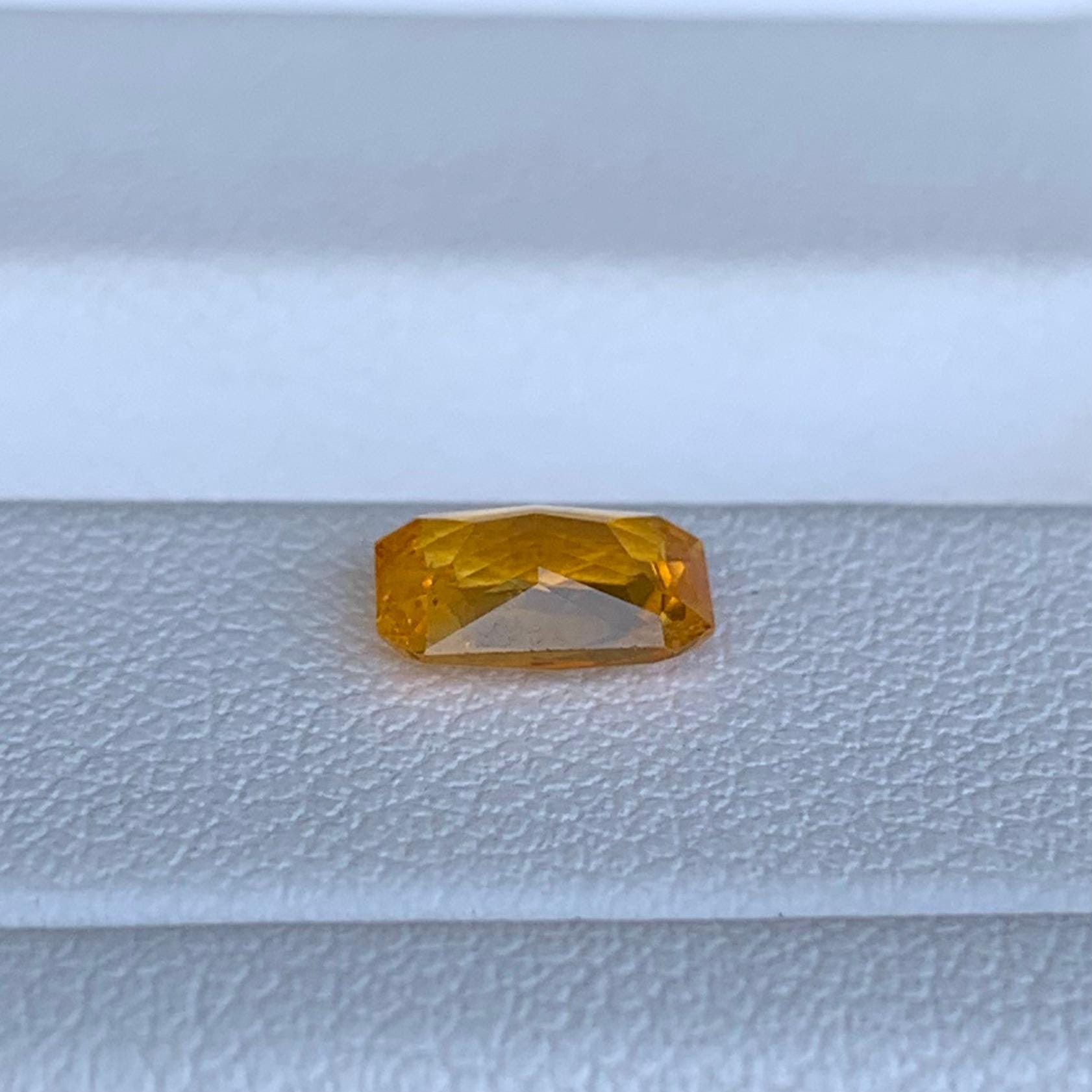 Natual Yellow Sapphire 1.09ct (H) - Baza Boutique