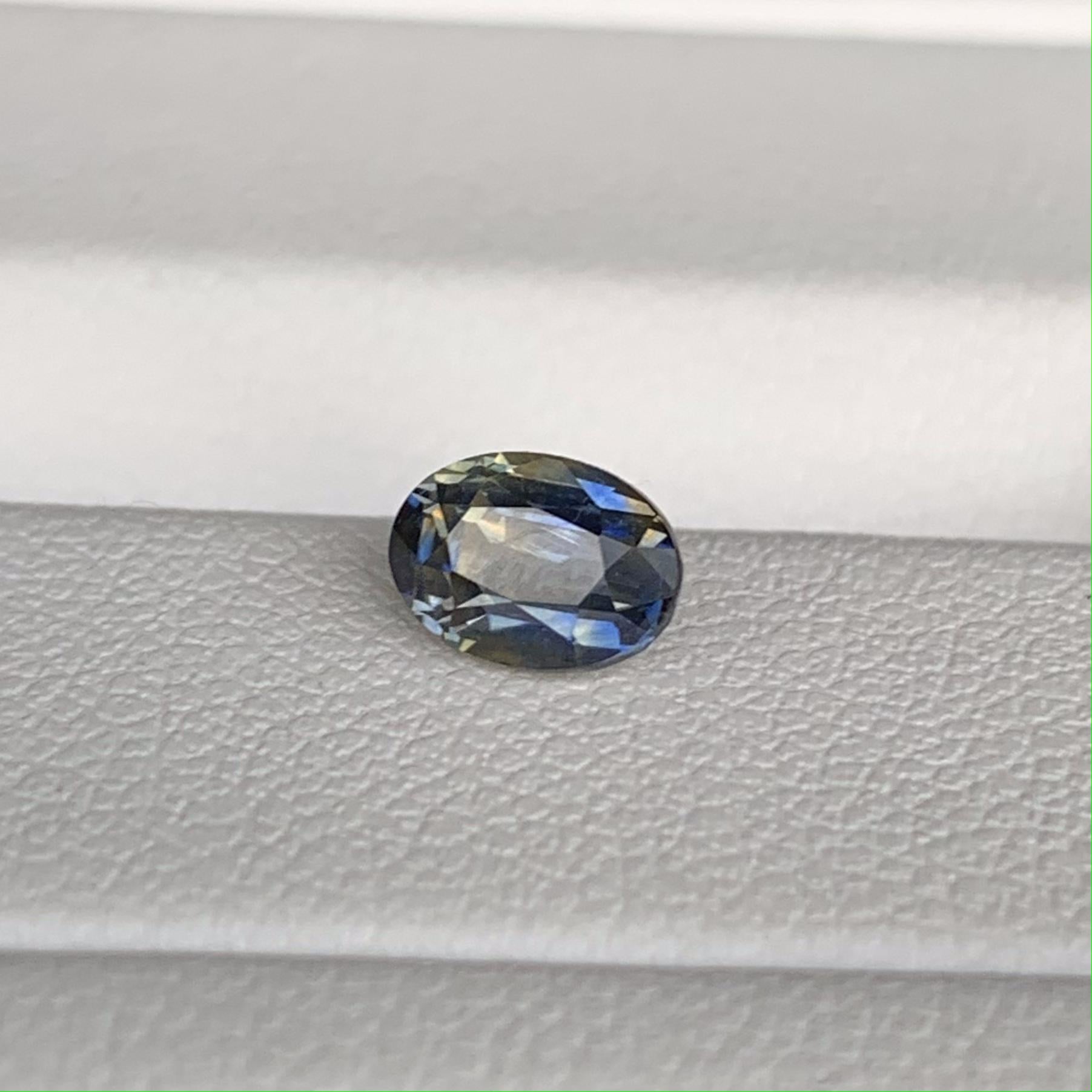 Rare Bi Color Sapphire 1ct - (H) - Baza Boutique