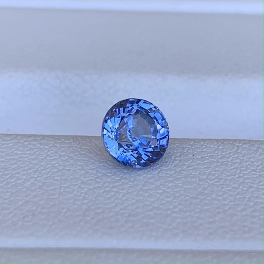 Round Cut Blue Sapphire 1.10ct (H)