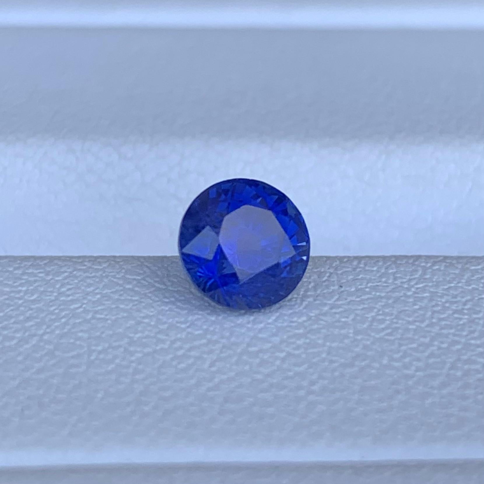 Natural Royal Blue Sapphire 1.09ct - (H) - Baza Boutique