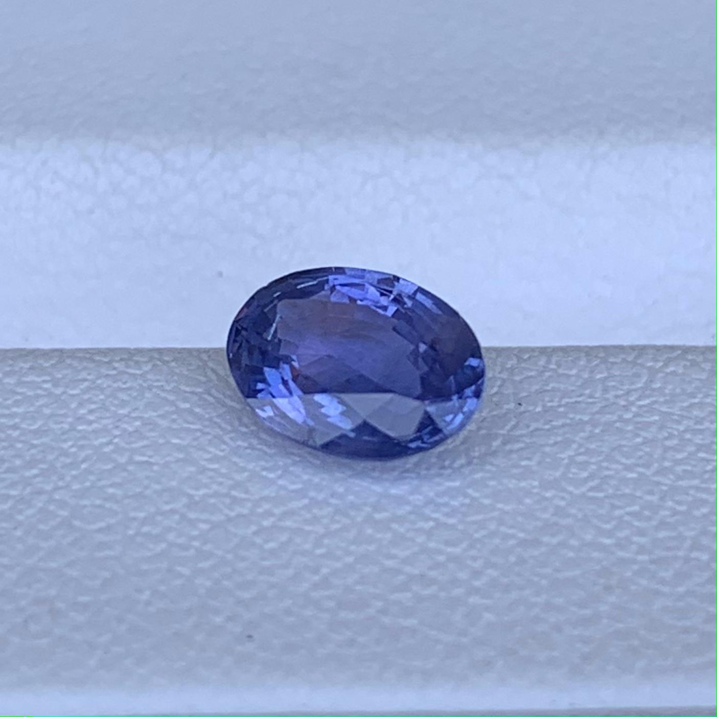 Natural Blue Sapphire 1.11ct - (UH)