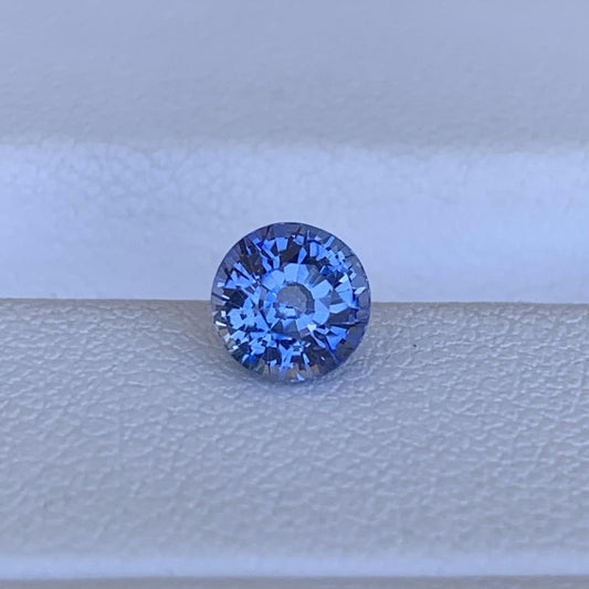 Round Cut Blue Sapphire 1.10ct (H)