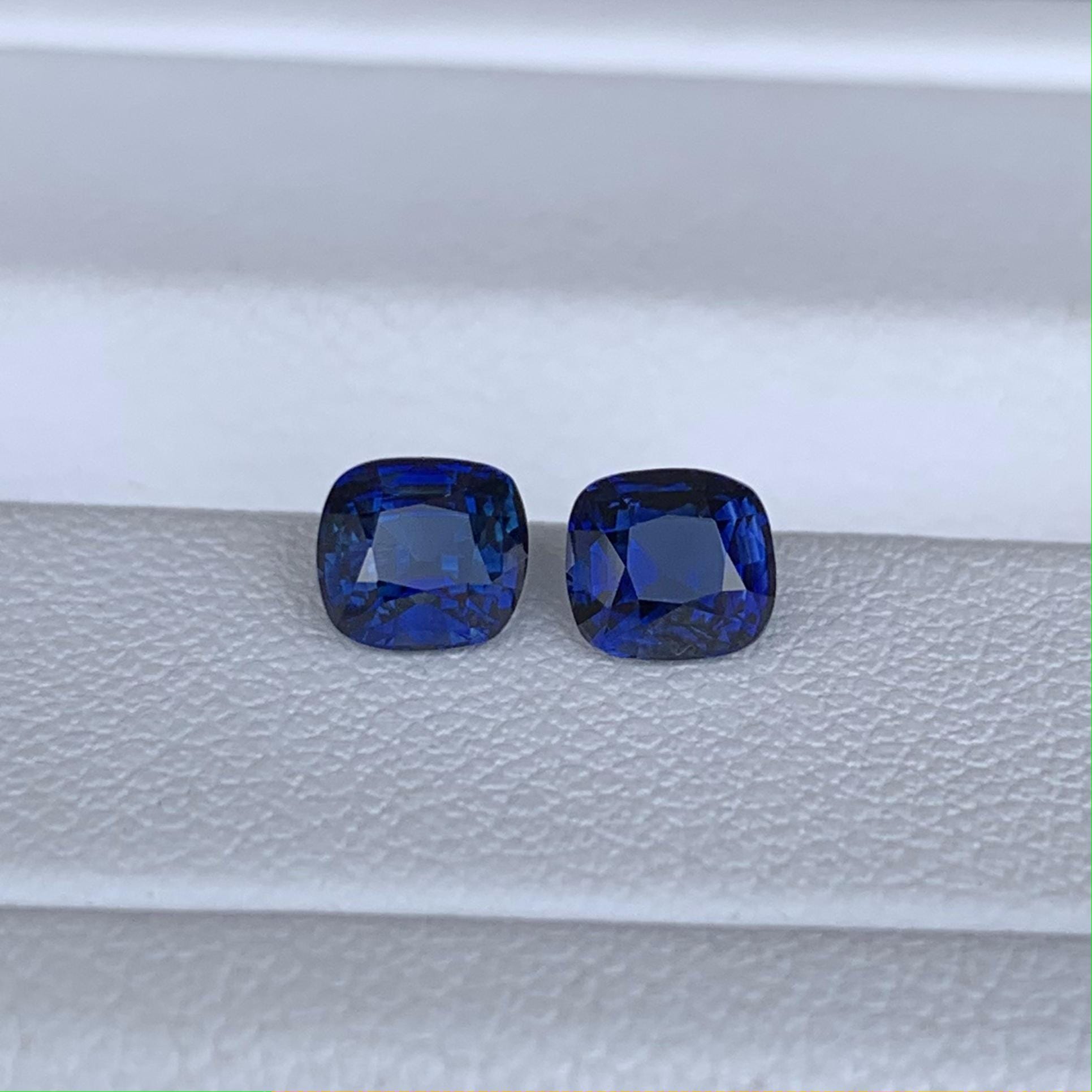 Natural Blue Sapphire Pair 1.40 - (H) - Baza Boutique