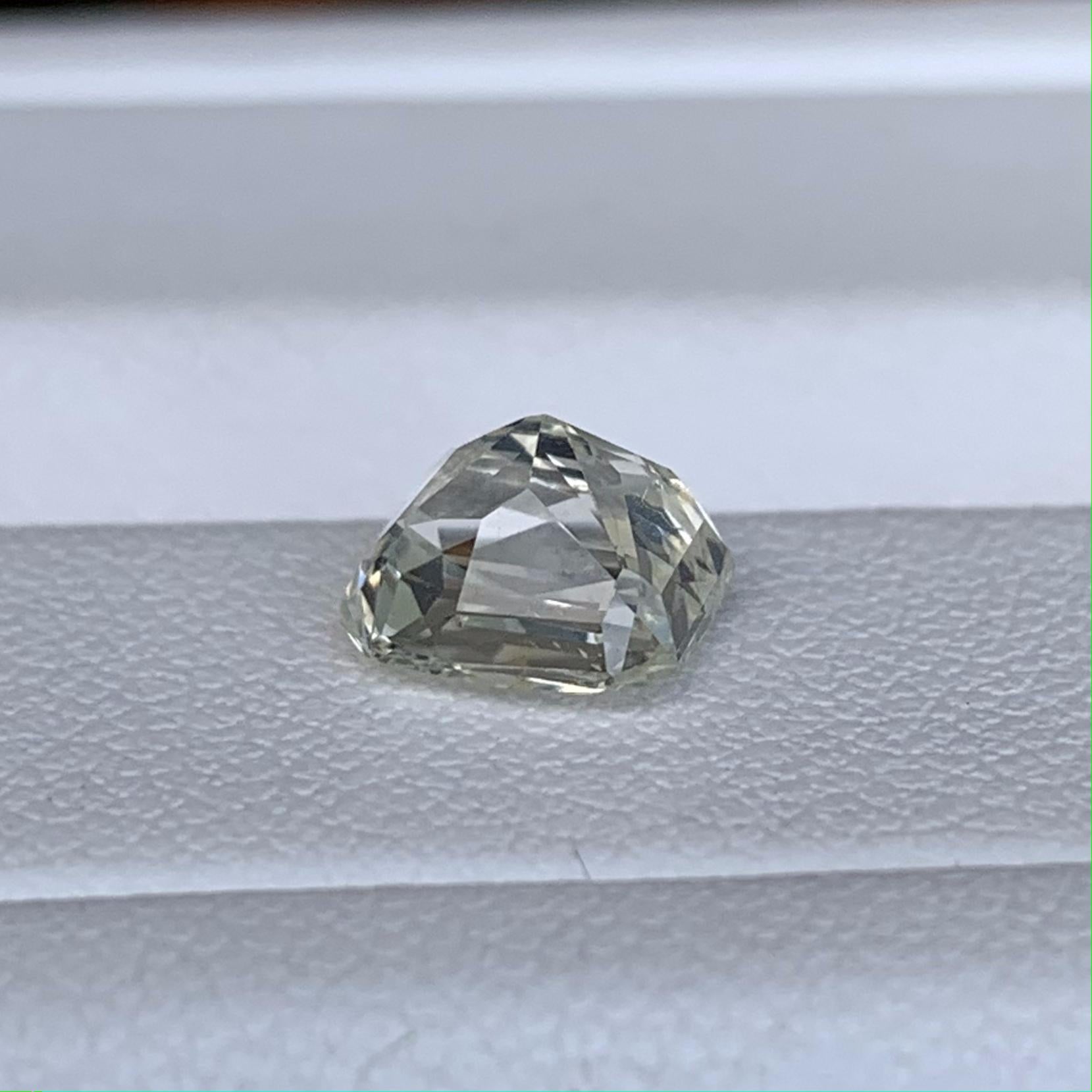Natural Bi Color White Sapphire 2.08ct - (N) - Baza Boutique