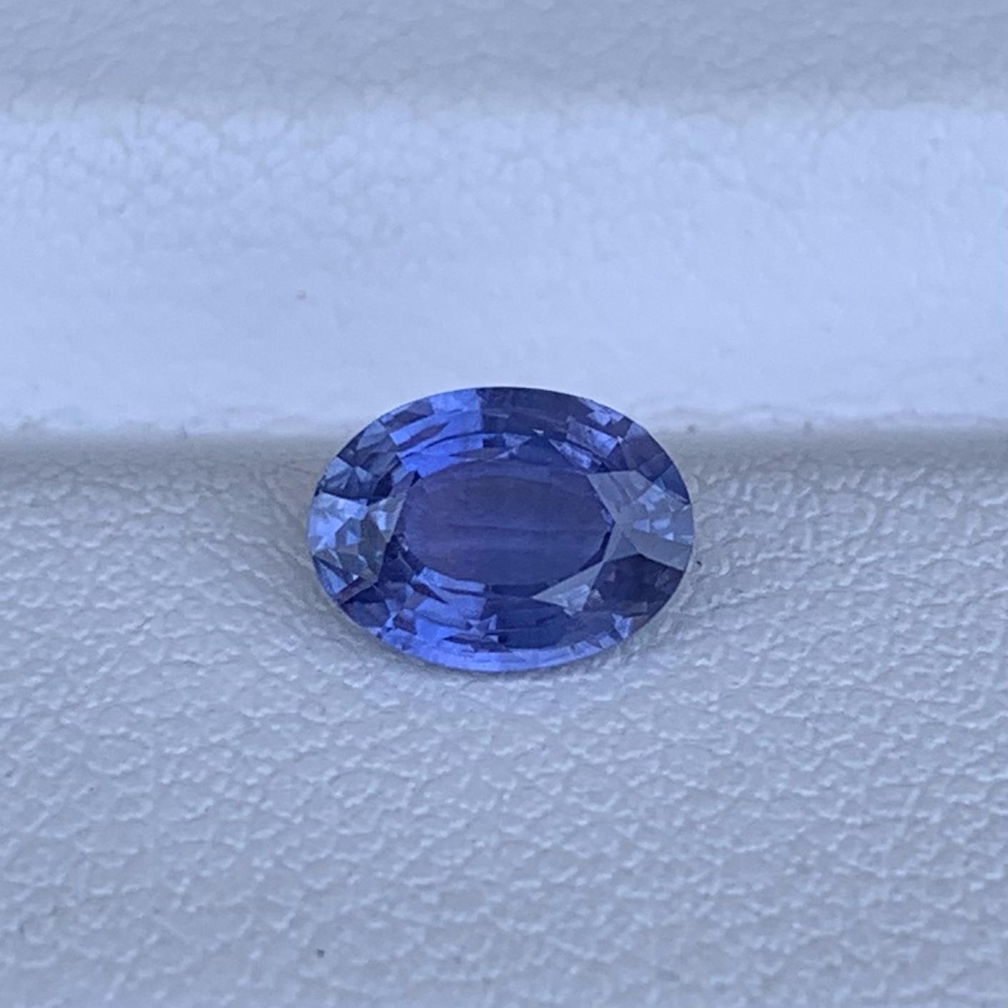 Natural Blue Sapphire 1.11ct - (UH)