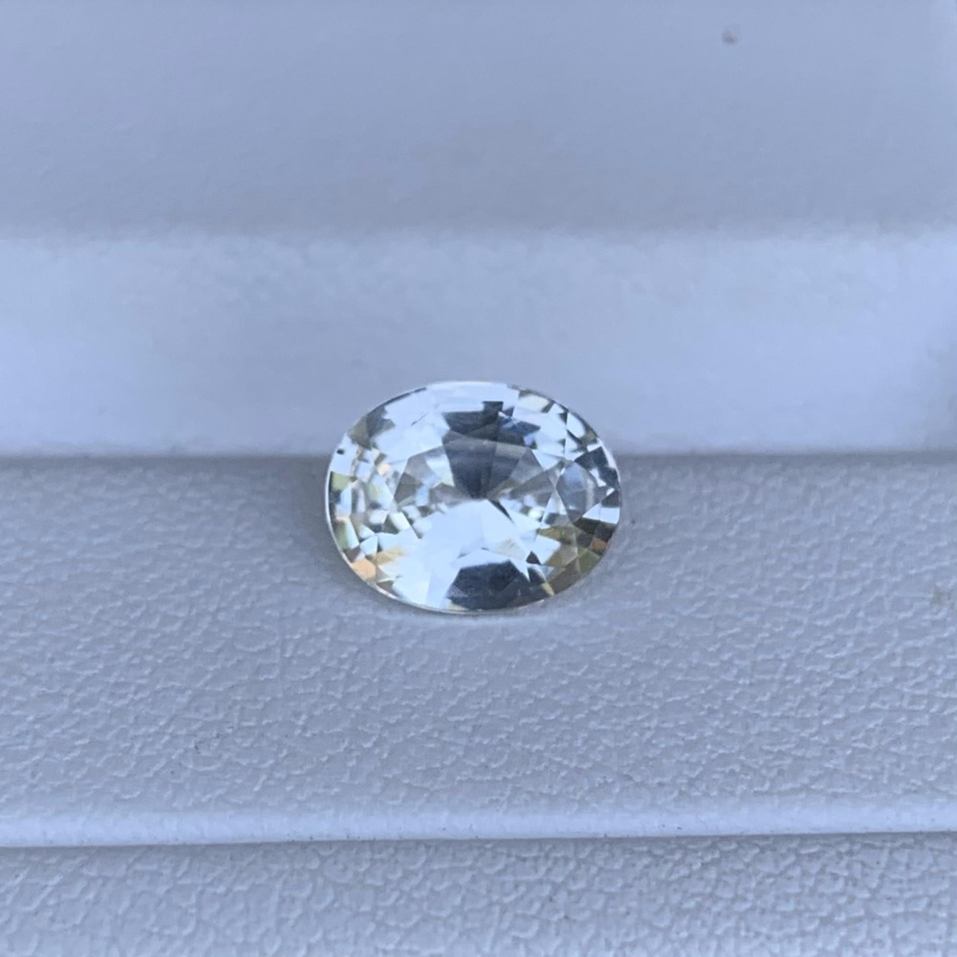White Sapphire 1.90ct - (UH) - Baza Boutique