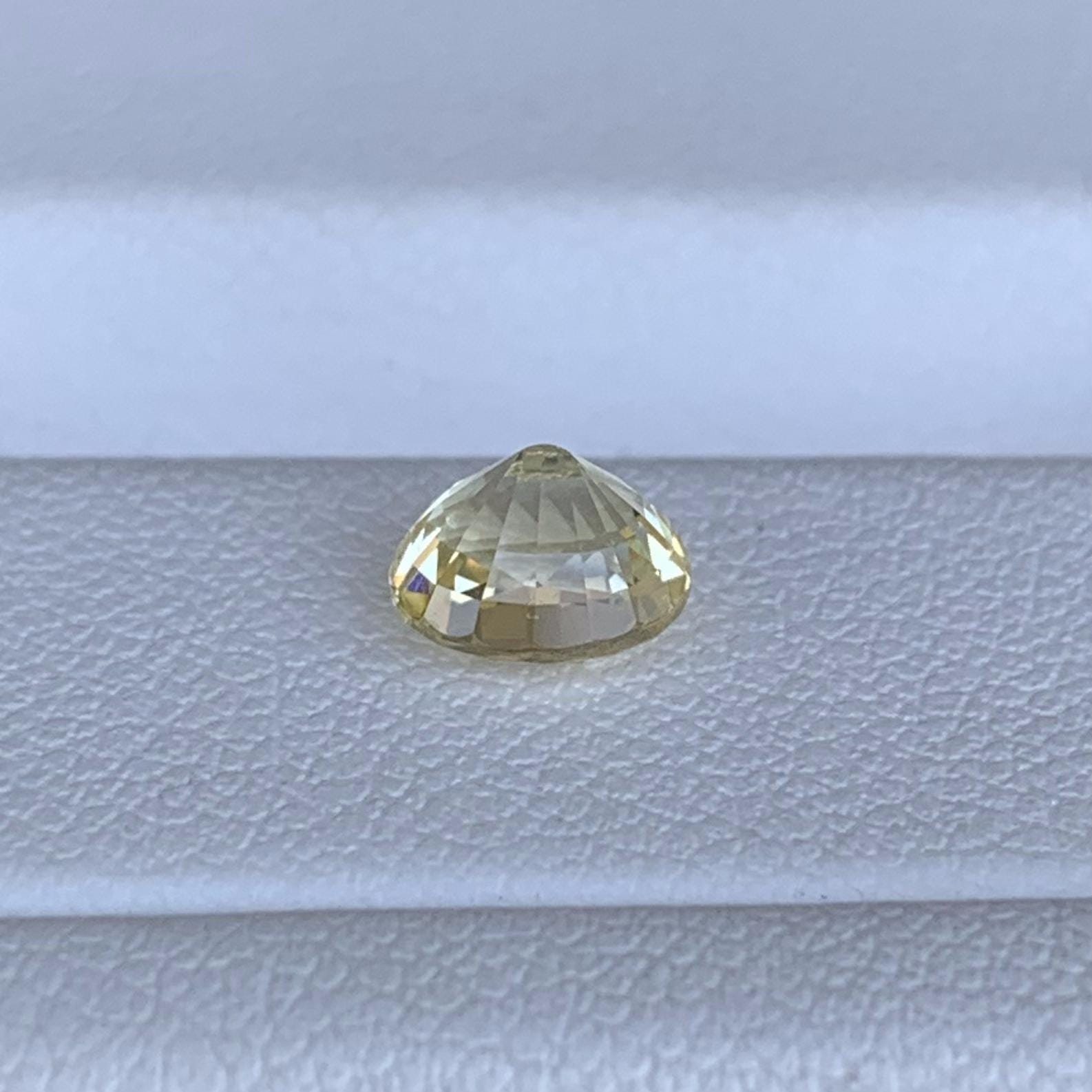 Natural Yellow Sapphire 1.30ct - (UH) - Baza Boutique
