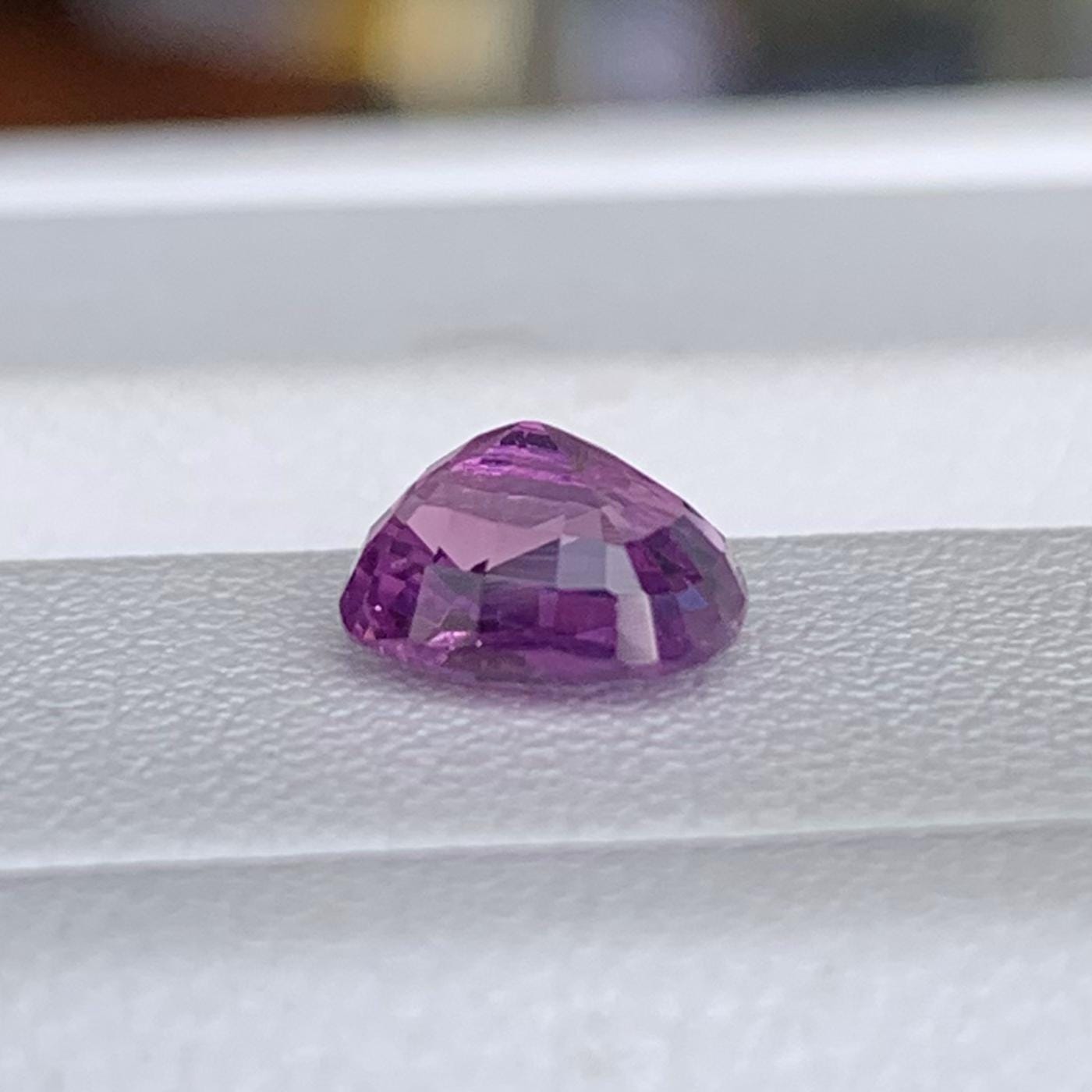 Natural Ceylon Purple Sapphire 1.42ct - (UH) - Baza Boutique