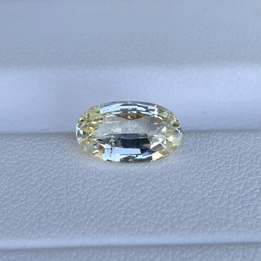 Natural Tiffany Yellow Sapphire 2.22ct - (UH) - Baza Boutique