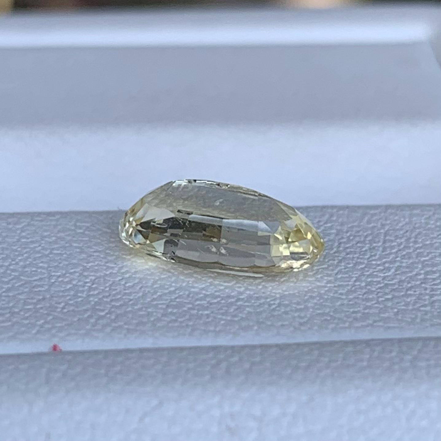 Natural Tiffany Yellow Sapphire 2.22ct - (UH) - Baza Boutique