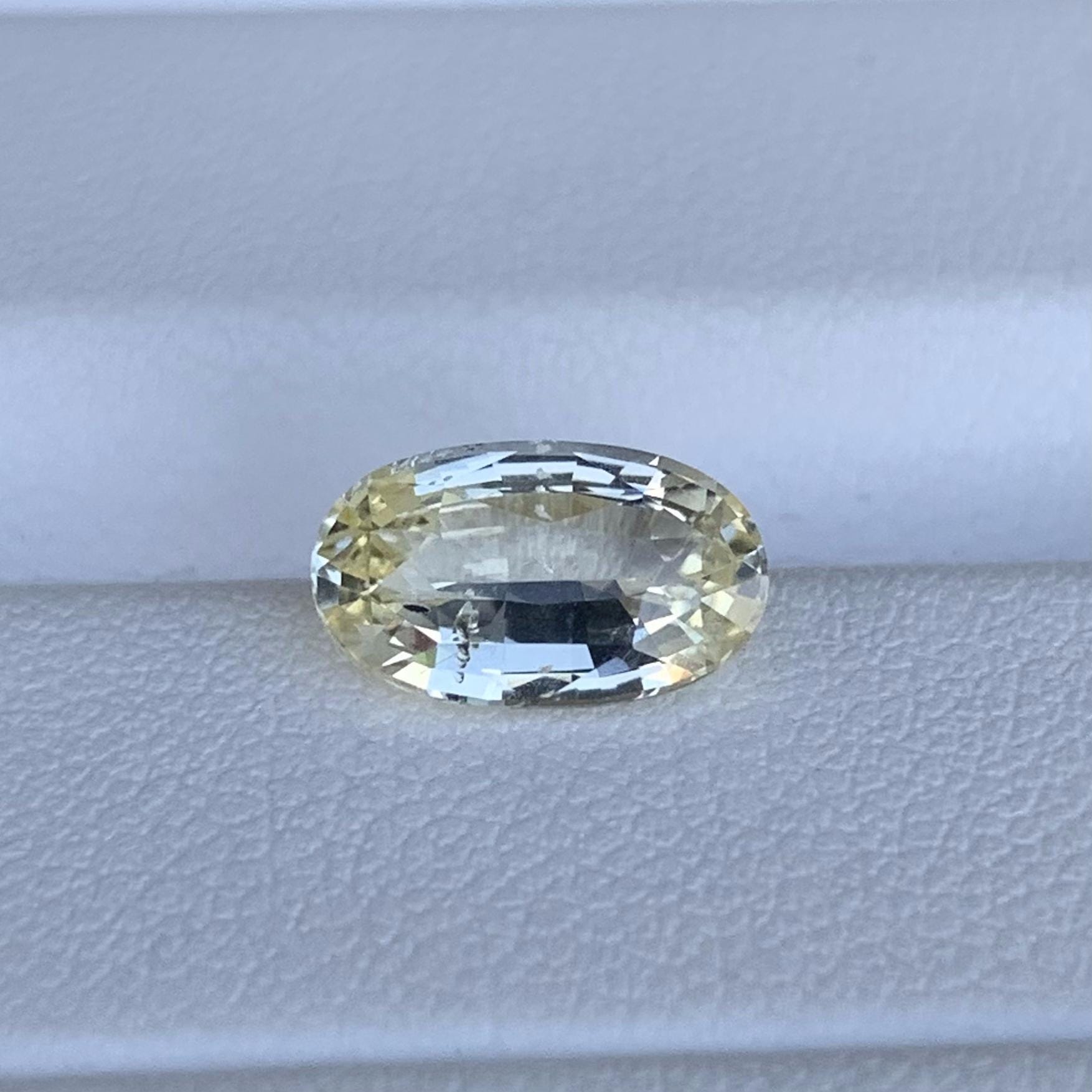 Natural Tiffany Yellow Sapphire 2.22ct - (UH) - Baza Boutique