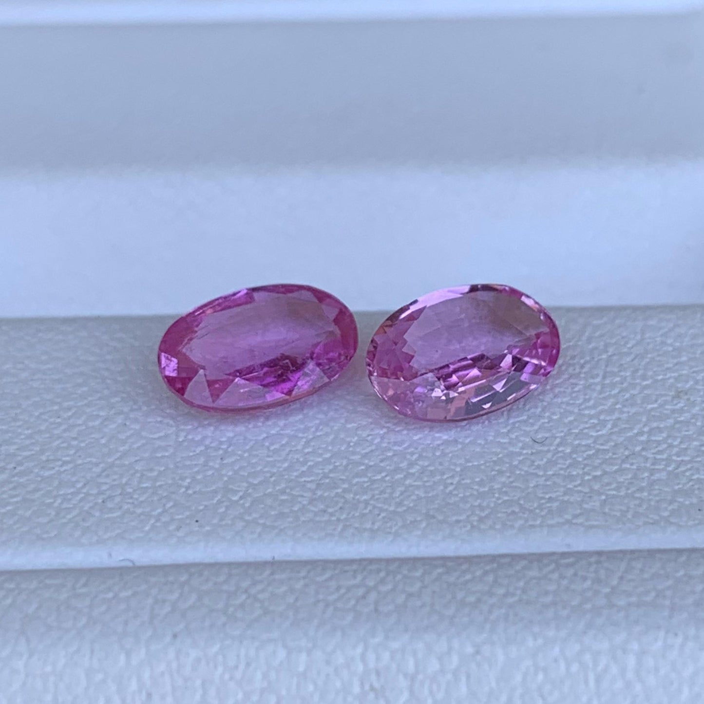 Natural Pink Sapphire Pair 2.23ct- (UH)