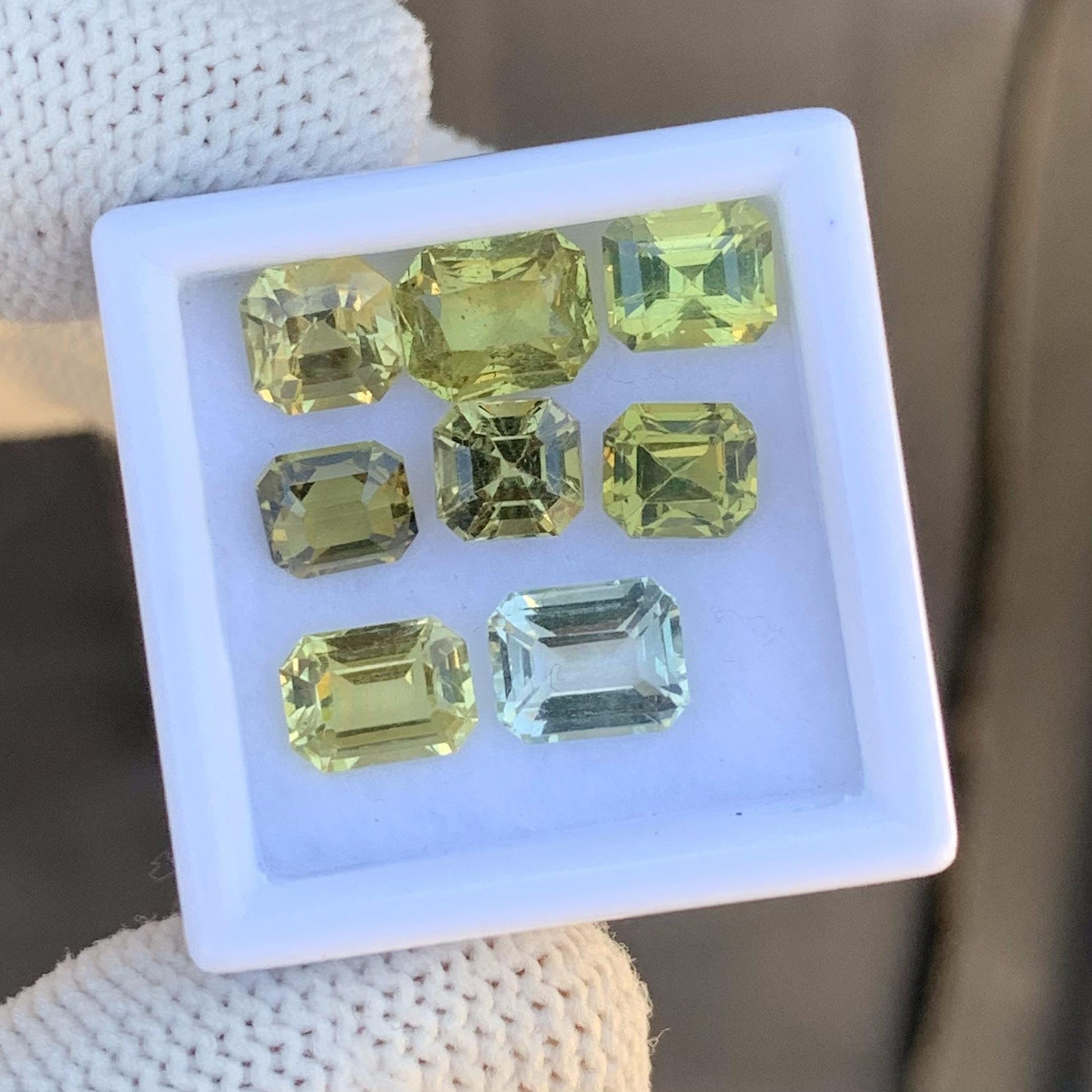 Natural Chrysoberyl Lot 8Pcs - 10.05ct - (UH) - Baza Boutique