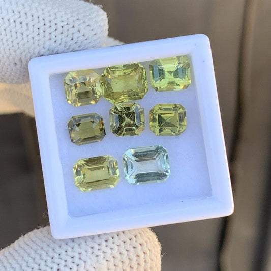 Natural Chrysoberyl Lot 8Pcs - 10.05ct - (UH)