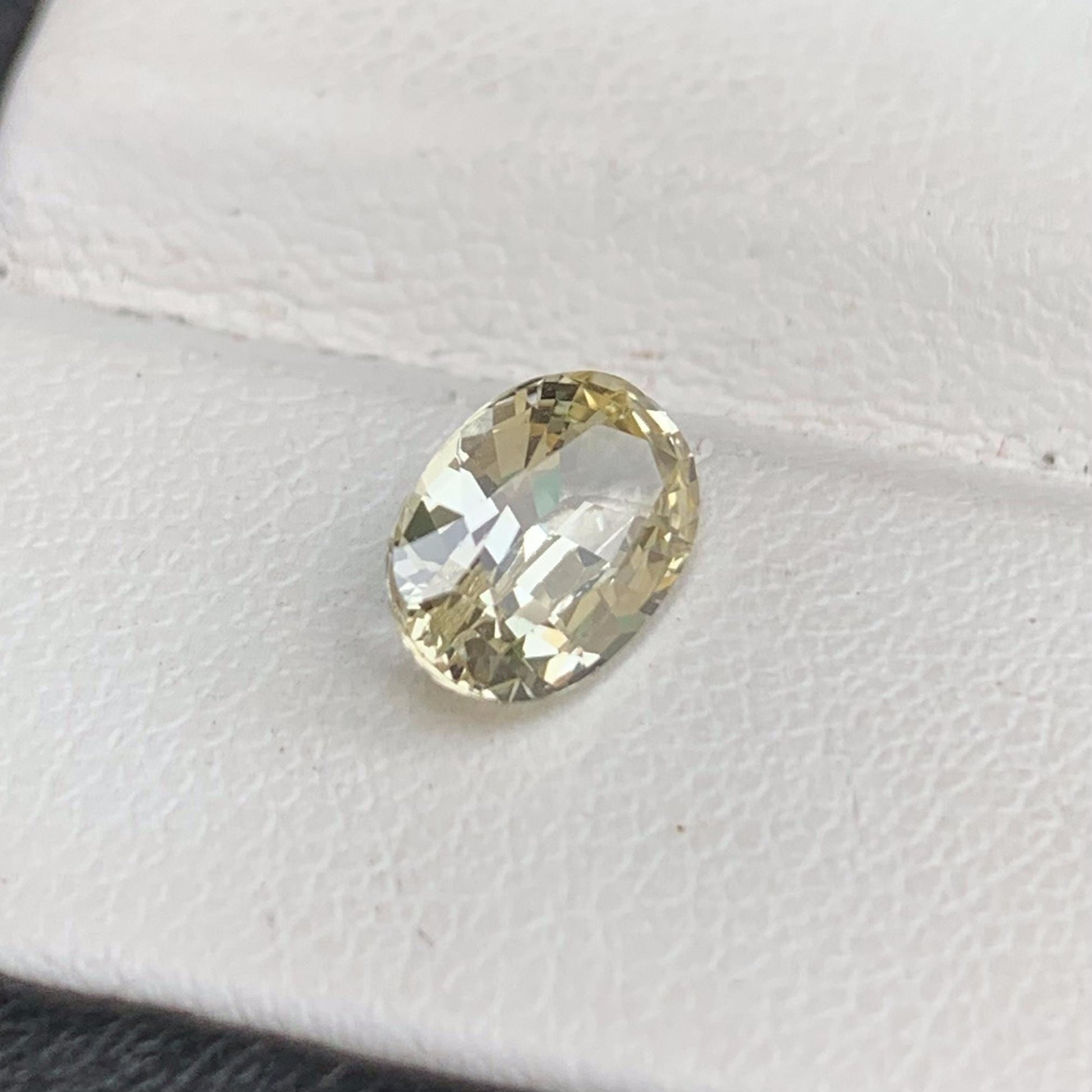 Natural Oval Cut Yellow Sapphire 1.79ct (UH) - Baza Boutique