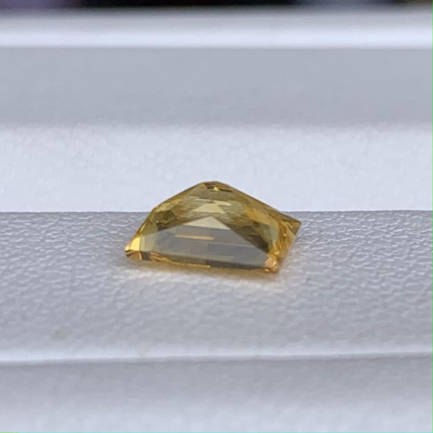 Yellow Sapphire 1.03ct Heated  Natural Loose Gemstone for Jewelry Making - Baza Boutique