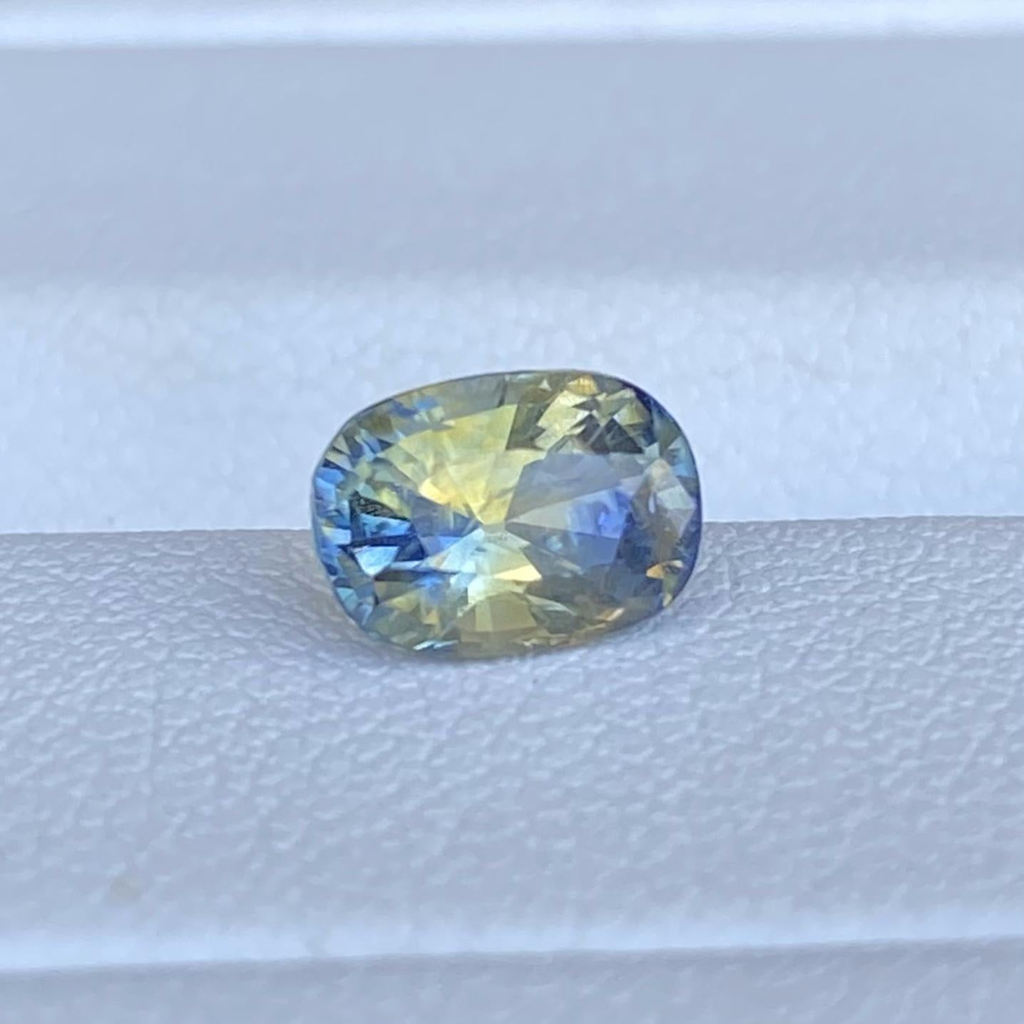 Rare Bi Color Sapphire 1.45ct (H) - Baza Boutique