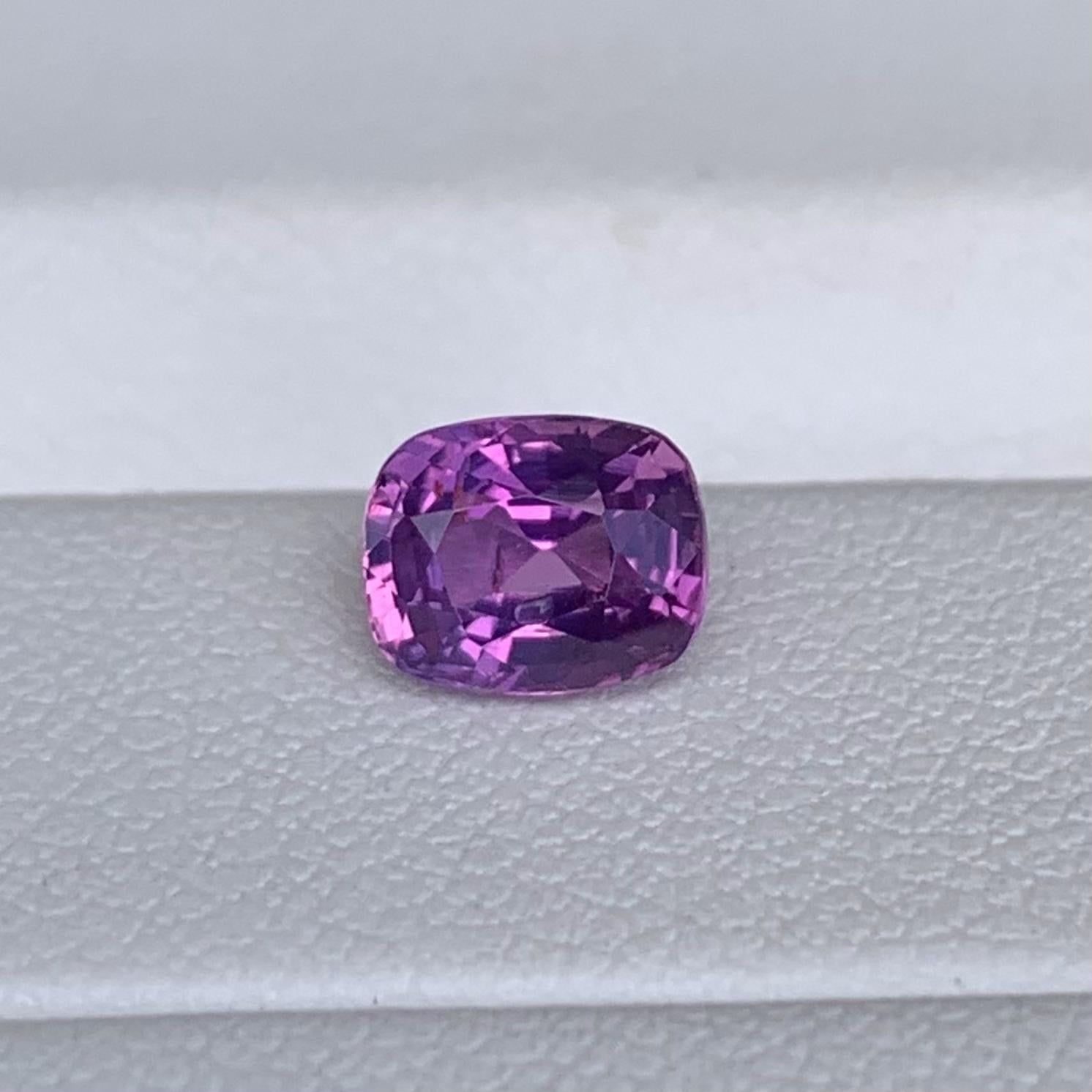 Natural Ceylon Purple Sapphire 1.42ct - (UH) - Baza Boutique