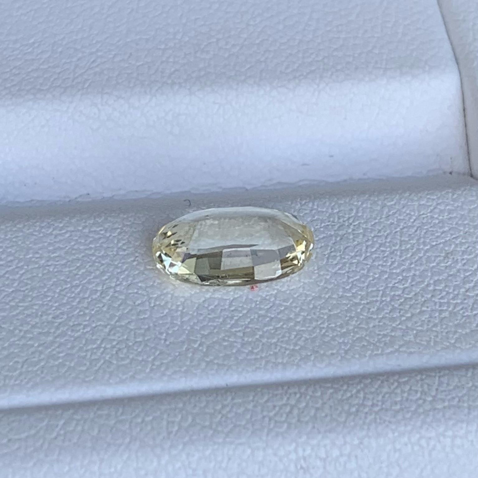 Natural Tiffany Yellow Sapphire 2.22ct - (UH) - Baza Boutique