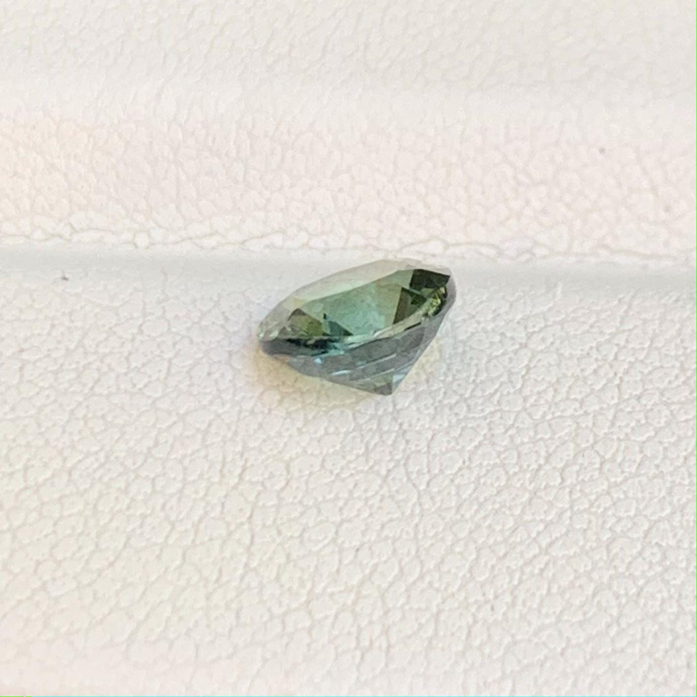 Natural Ceylon Peacock Teal Sapphire 1.30ct - (UH) - Baza Boutique
