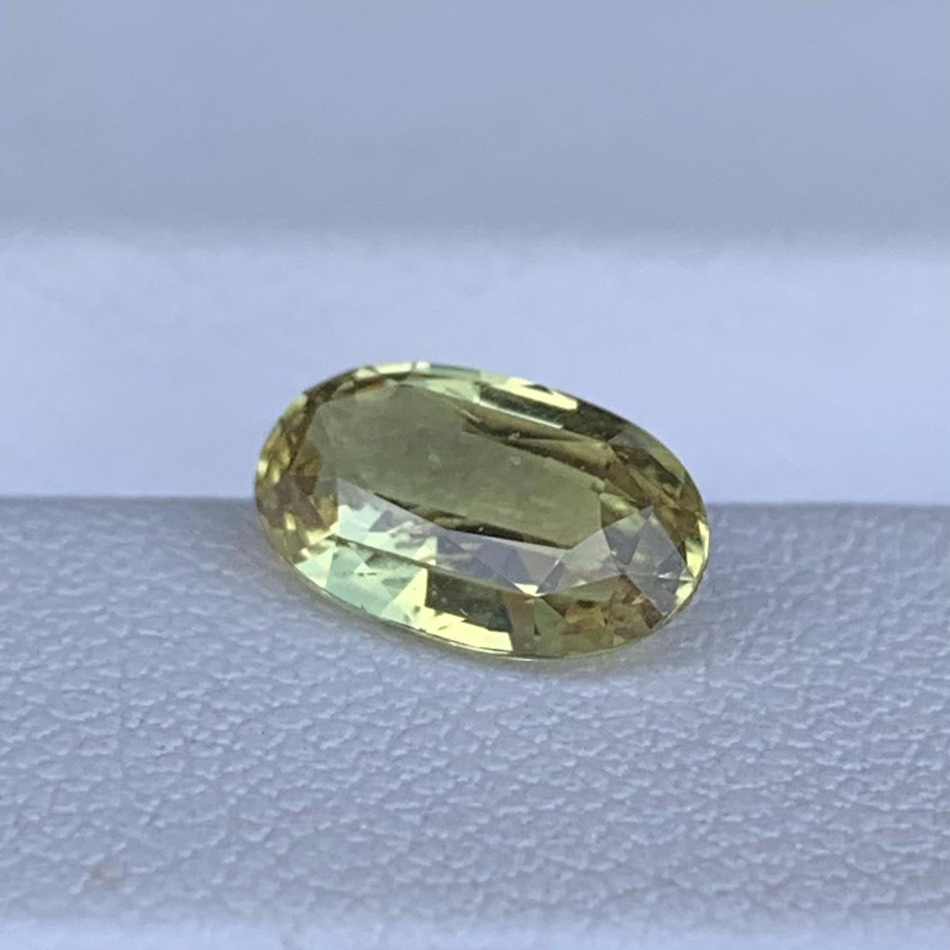 Natural Lemon Yellow Sapphire 1.56ct - (UH) - Baza Boutique