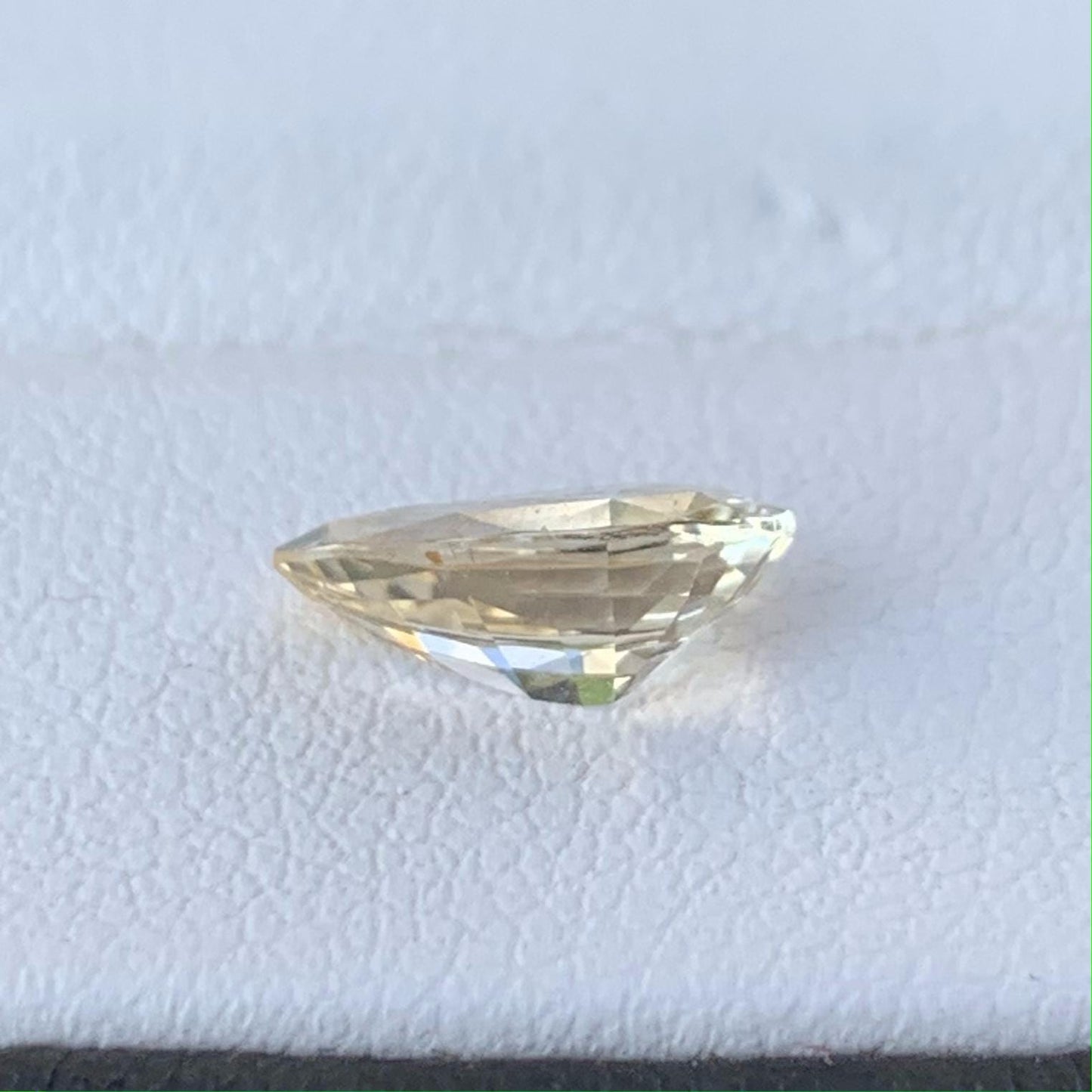 Pear Cut Peach Sapphire 1.64ct (H)