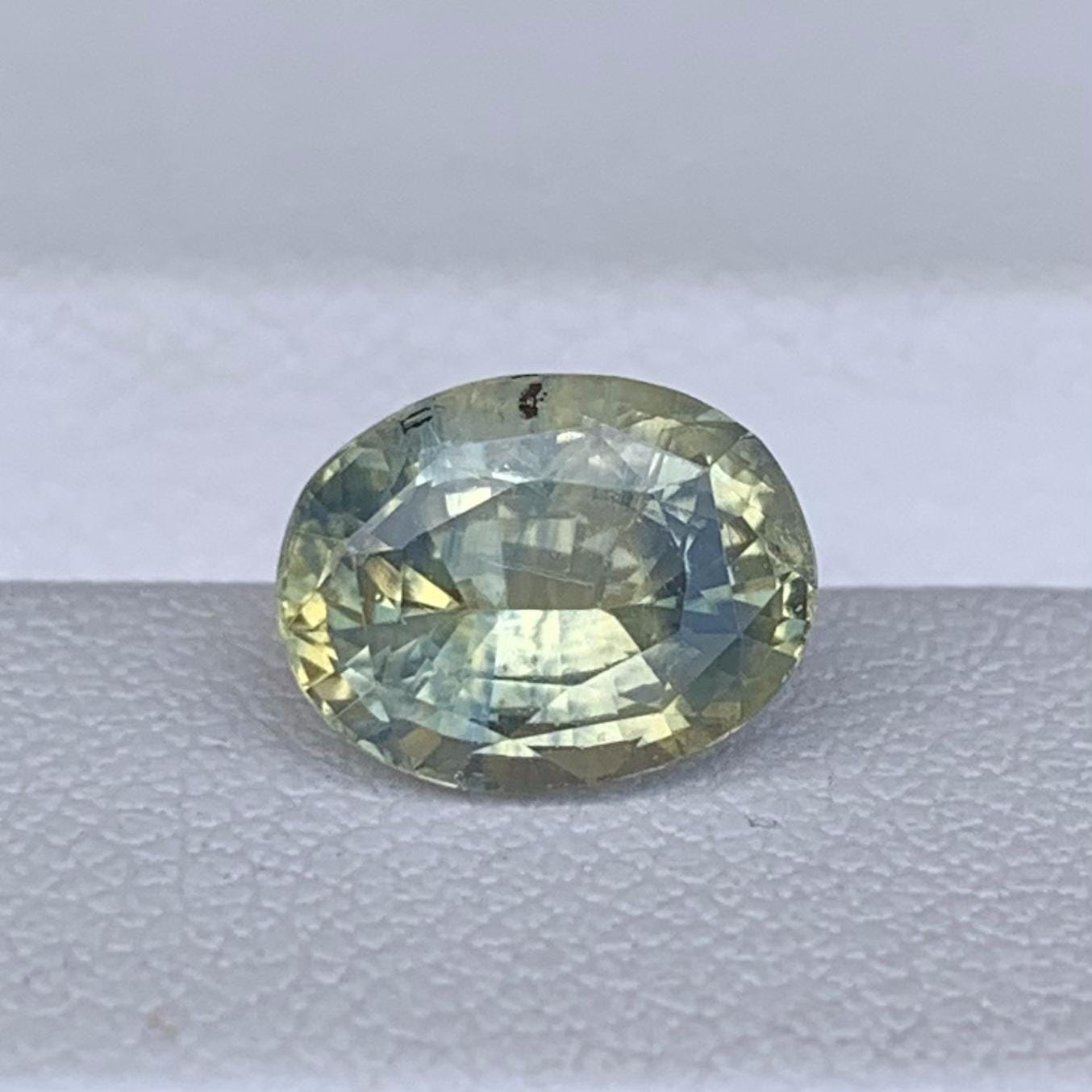 Yellow Blue Bi Color Sapphire 2.59ct - (N) - Baza Boutique